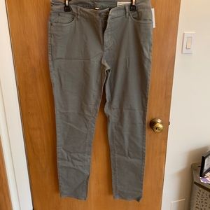Never worn! Straight leg grey jeans.